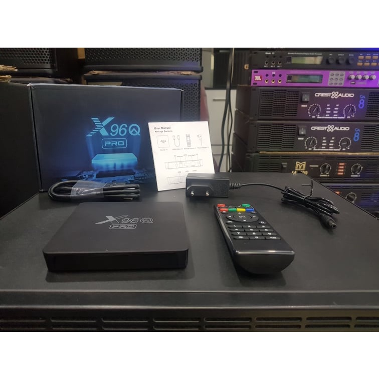 Đầu  Android TV Box X96Q Pro: RAM 2G+ROM 16G, hỗ trợ 4K, tốc độ xử lý mượt mà