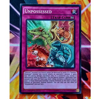 [ ĐỖ LẠC SHOP ] THẺ BÀI YUGIOH- TRAP -Unpossessed - Common 1st Edition