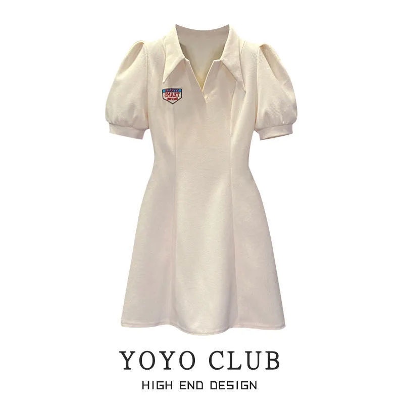 Đầm polo Tay Phồng Plus Size Thời Trang Cho Nữ