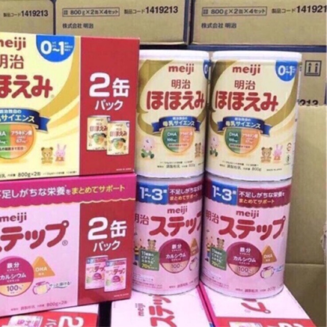 SỮA MEIJI SỐ 0 và số 9 NỘI ĐỊA NHẬT-hộp 800g