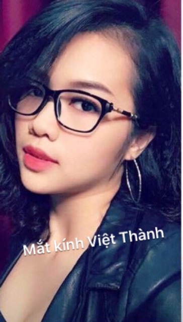 gọng kính cận LV bản to mắt kính giả cận dáng bầu thời trang nhận làm cận viễn loạn theo yêu cầu LV1