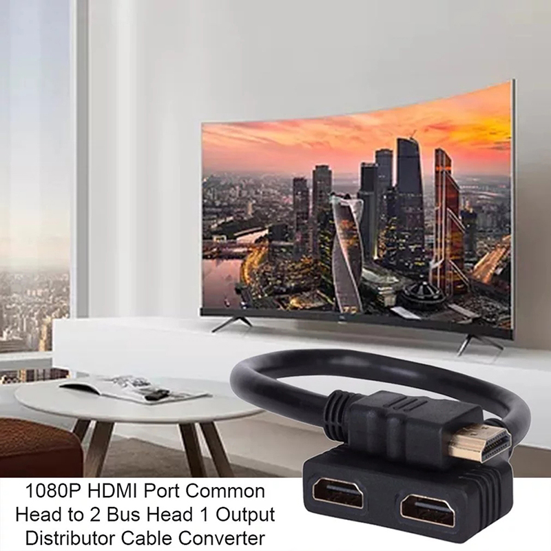 Cáp Chia Hdmi 2 Cổng Chữ Y 1080p Hdmi V1.4 Male Sang Female