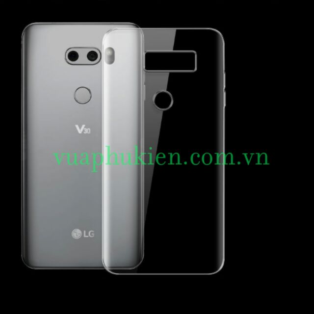 Ốp dẻo silicon cho LG V30 trong suốt