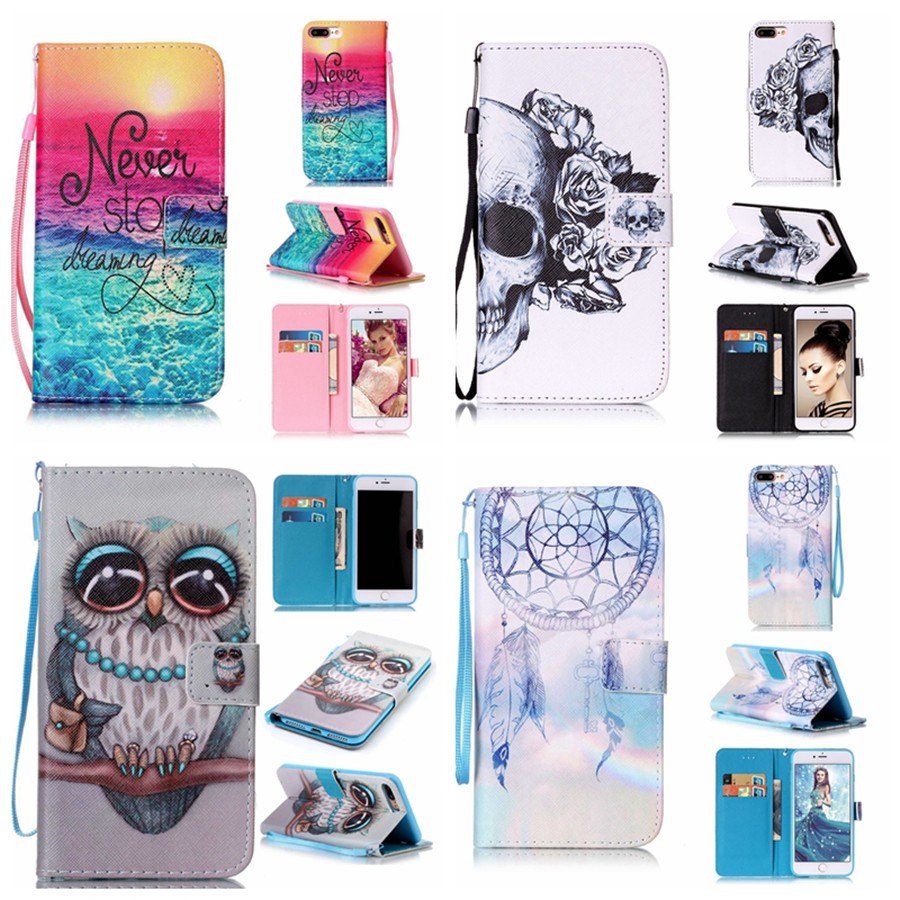 3D painted leather phone case for Apple iphone 7/8/7 Plus/8 Plus | BigBuy360 - bigbuy360.vn