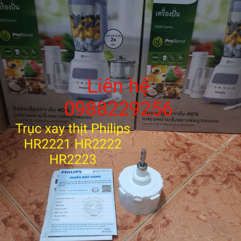 Linh kiện máy xay Philips chính hãng HR2221/ HR2223/ HR2222 hàng tách bộ