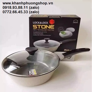 Chảo stone lock&lock lòng sâu 28cm - chảo stone lock&lock lòng sâu
