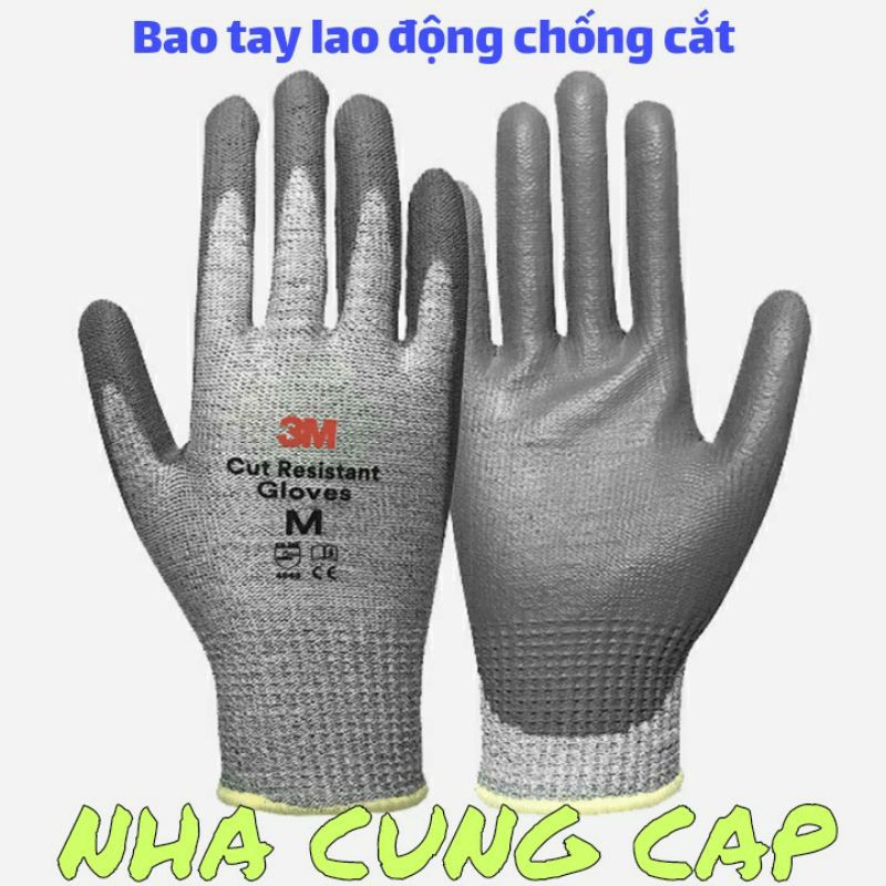 [Mã FAMAYFA2 giảm 10K đơn 50K] BAO TAY LAO ĐỘNG CHỐNG CẮT 3M