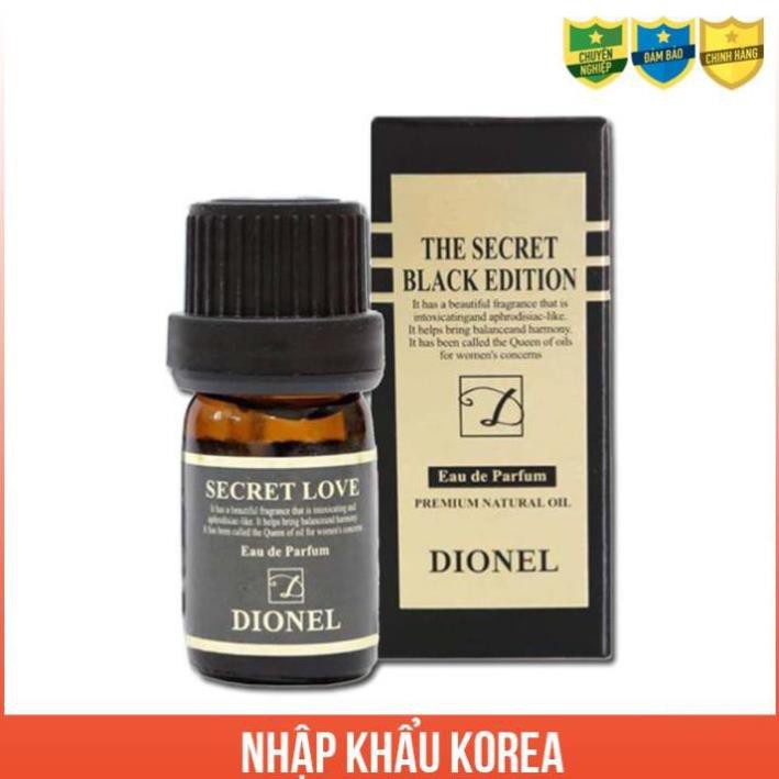 Nước Hoa Vùng Kín Dionel Hàn Quốc 5ml - Dionel Secret Love 5ml Korean - Đủ Màu Đen, Trắng, Xanh
