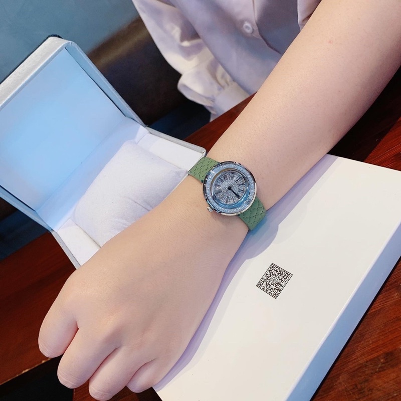 Set đồng hồ nữ Davena tặng kèm 3 dây size 30mm