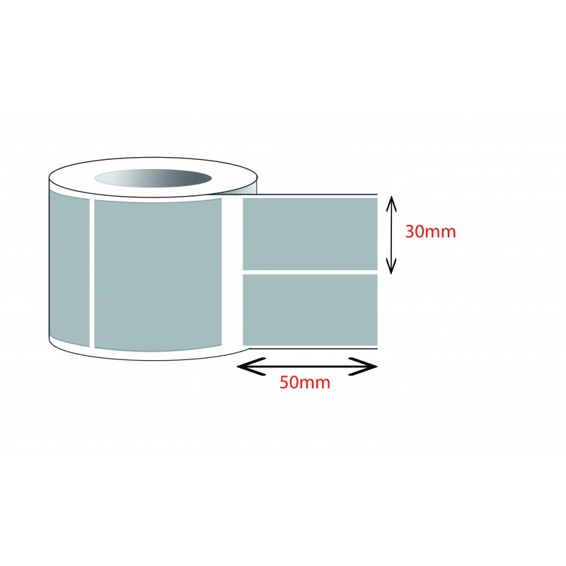 [Nhập mã THIE9 GIẢM 8%] Giấy In Tem, Mã vạch 50x30 mm, dài 25m, 900 tem. Dùng cho Quán Trà sữa, Cà phê, Trà chanh...