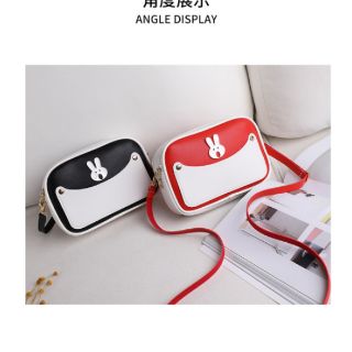 Túi đeo chéo tag thỏ dễ thương