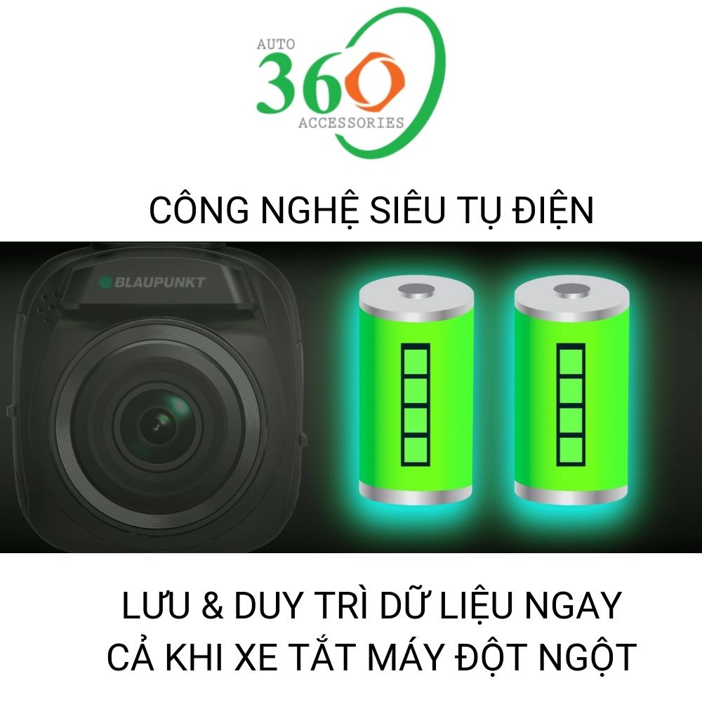 Camera hành trình Blaupunkt BP 3.1 A mini wifi cam hành trình FHD công nghệ siêu tụ điện