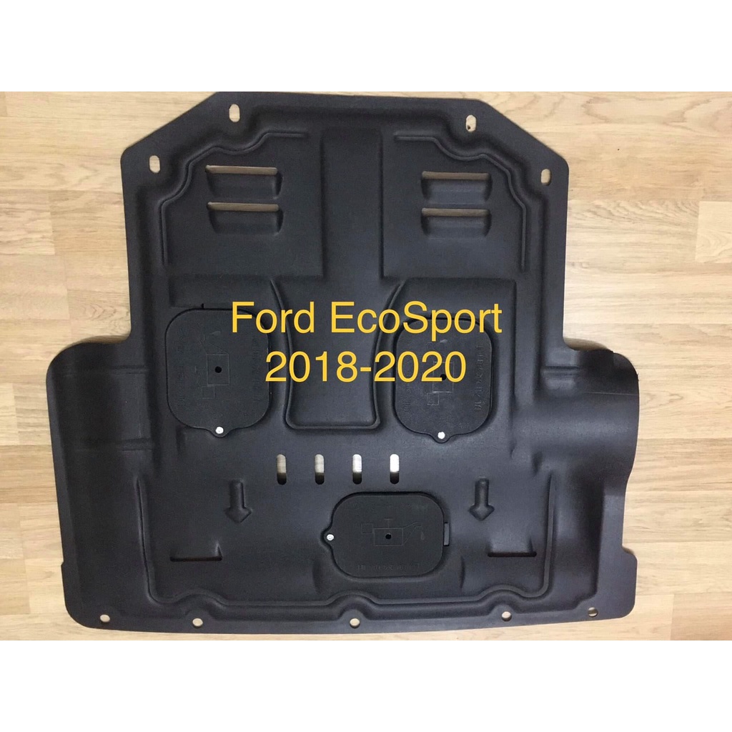 Chắn bùn gầm động cơ Ford Ecosport 2018-2022- Chất liệu nhựa ABS nguyên sinh ko pha nhựa tái chế dày 5 mm.