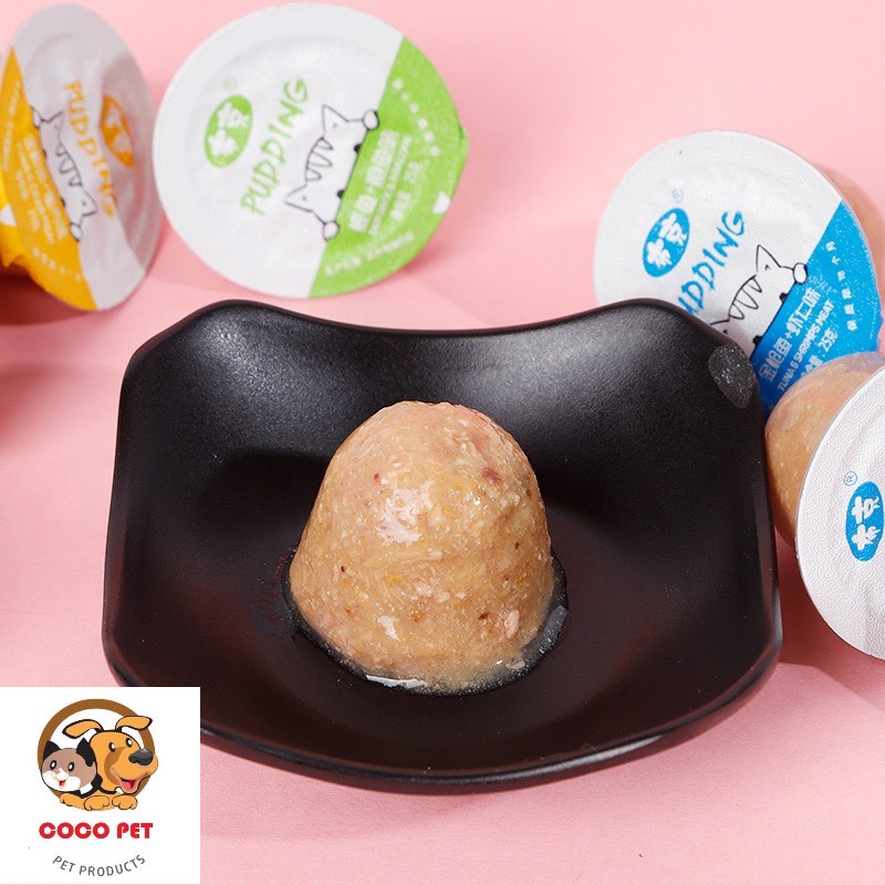 Pudding Thạch Cho Chó Mèo Thơm Ngon Bổ Dưỡng Nhiều Vị
