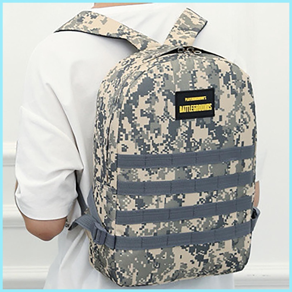 Ba Lô Lớn Họa Tiết Rằn Ri Chống Thấm Nước Tiện Dụng Cho Nam