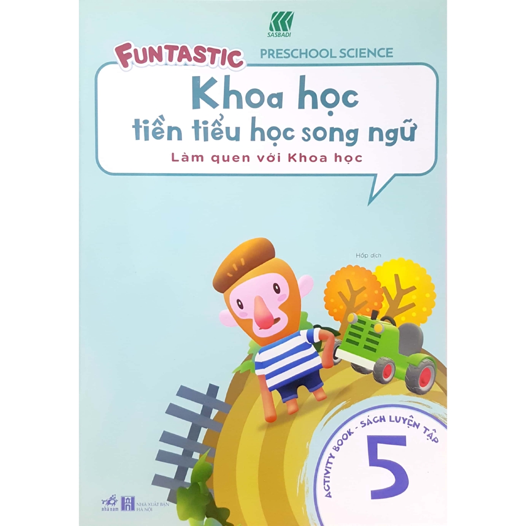 Sách - Khoa Học Tiền Tiểu Học Song Ngữ- Sách Luyện Tập 5
