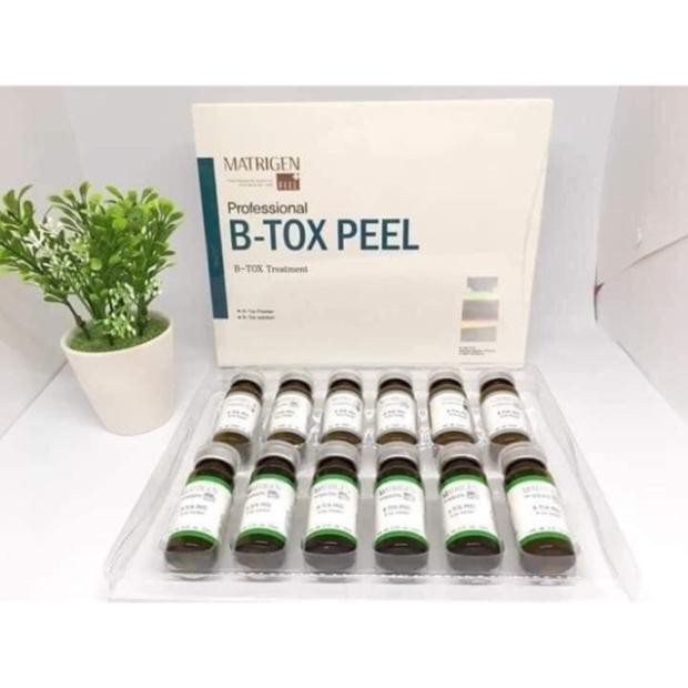 1 hộp btox peel 2 màu dùng trong spa thẫm mỹ viện