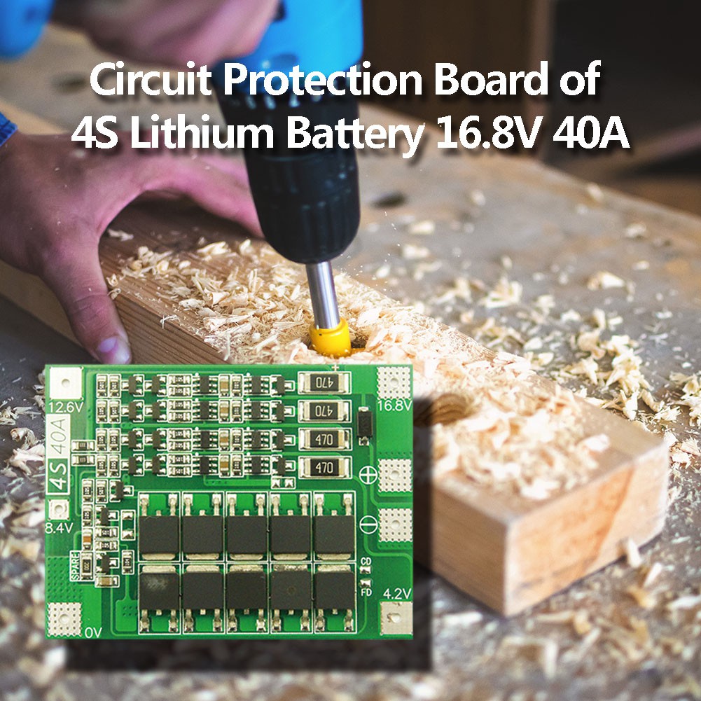 4S 16.8V 18650 Charger Lithium Battery Circuit Protection Board Balancer