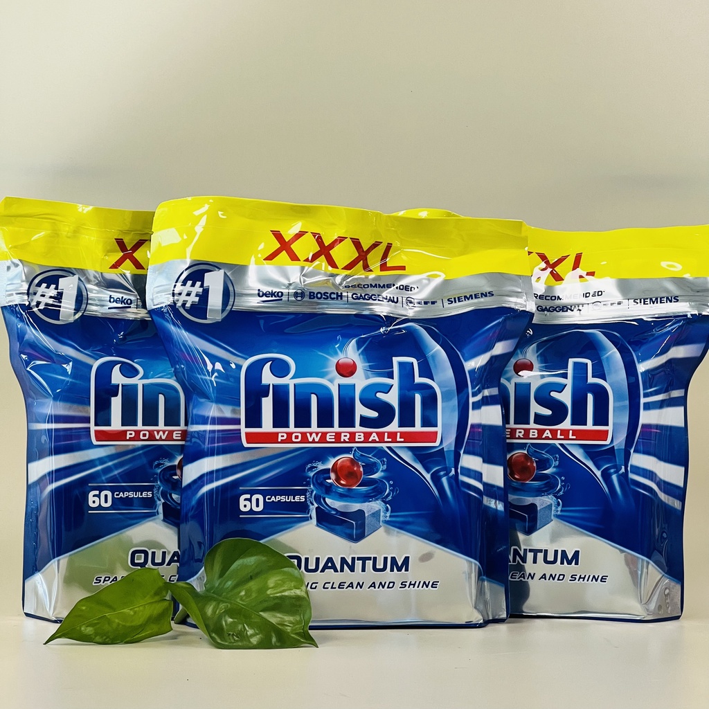 Viên rửa bát Finish Quantum