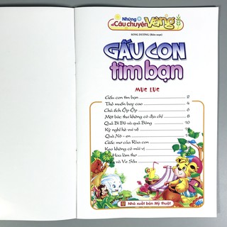 Những Câu Chuyện Vàng - Gấu Con Tìm Bạn