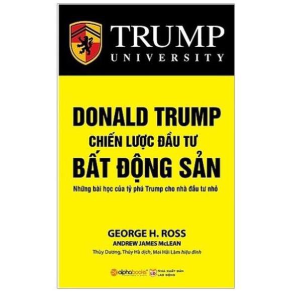 Sách Alphabooks - Donald Trump - Chiến Lược Đầu Tư Bất Động Sản