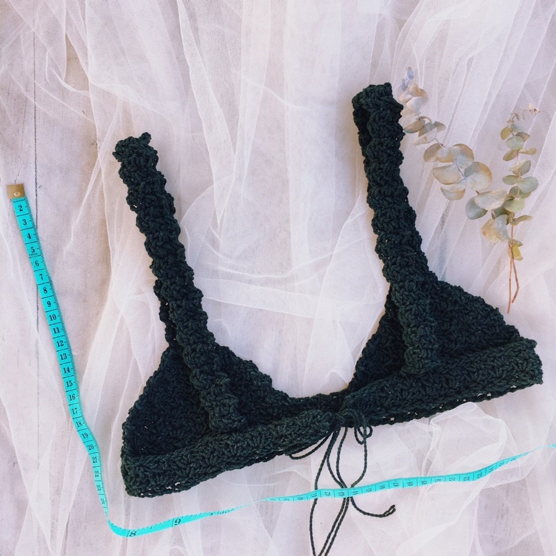 Bra Len Móc Mẫu 2- Bikini Len - Bralette Xinh Xắn - xanhlanhes