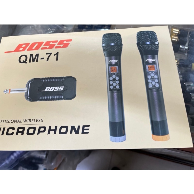 Micro tích hợp chỉnh echo Boss QM-71 - Hàng cao cấp