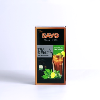 Trà chanh túi lọc savo