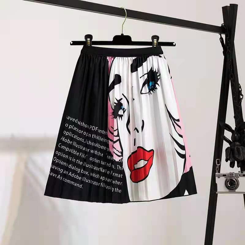 Chân váy ngắn họa tiết hàng QC | BigBuy360 - bigbuy360.vn