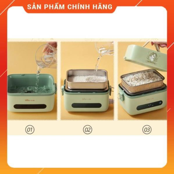 [Freeship] Hộp cơm cắm điện Bear DFH-B12K5, 2 tầng 3 ngăn, sử dụng inox cao cấp 304 | BigBuy360 - bigbuy360.vn