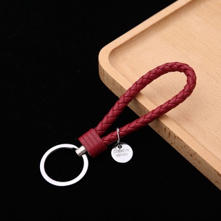 Móc chìa khóa SEAGLOCA bằng da pu bện tay thiết kế sáng tạo
