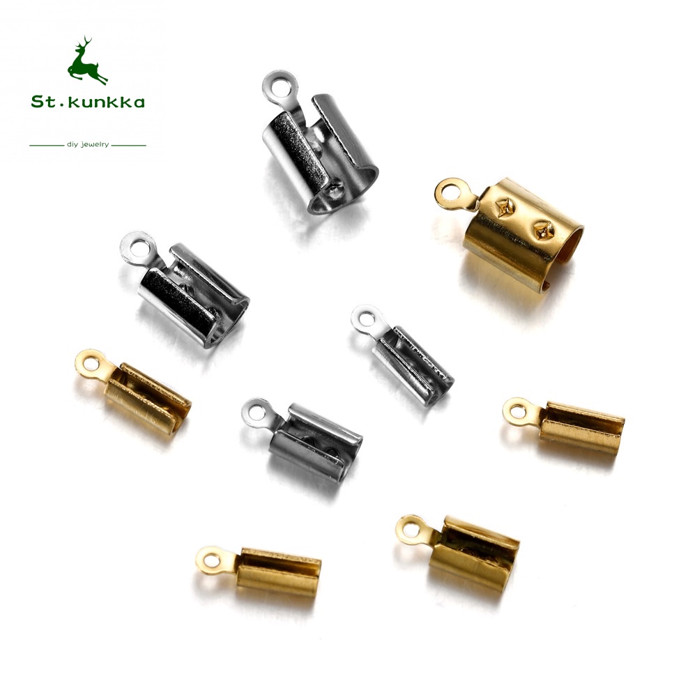 Set 30/ 50 đầu kẹp cố định vòng cổ da St.kunkka tiện dụng