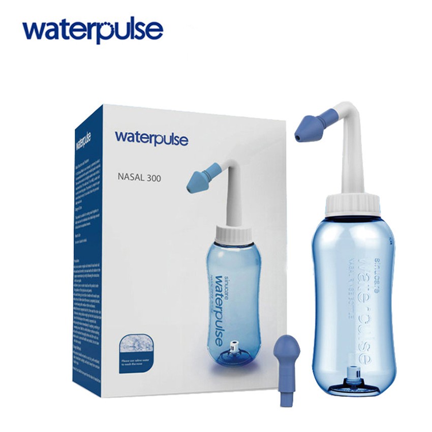 Bình Rửa Mũi Waterpulse, Bình Vệ Sinh Mũi Cho Bé Và Người Lớn, Dụng Cụ Rửa Mũi Ngăn Ngừa Viêm Xoang.