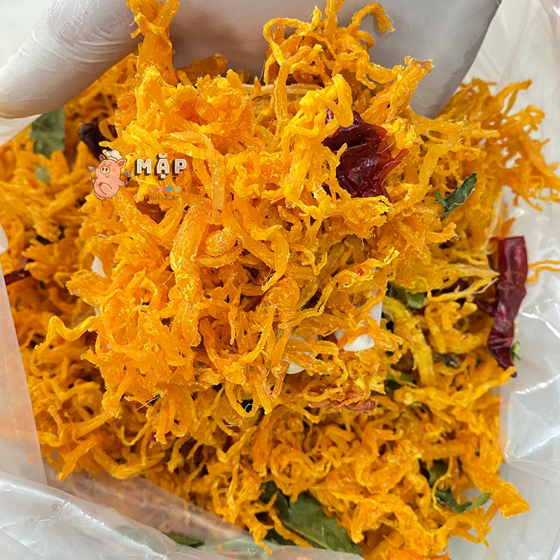 Khô Gà Bơ Tỏi - Khô Gà Lá Chanh Sấy Loại Ngon Túi Zip 100g