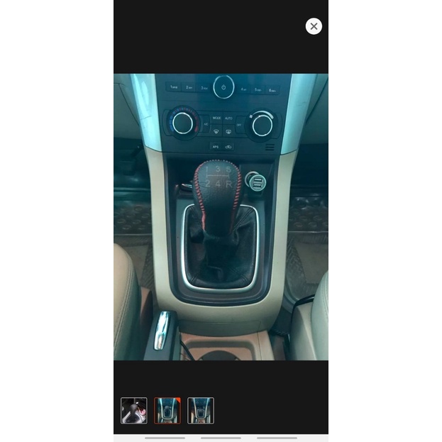 Bọc cần số chevrolet Captiva số sàn da bò thật