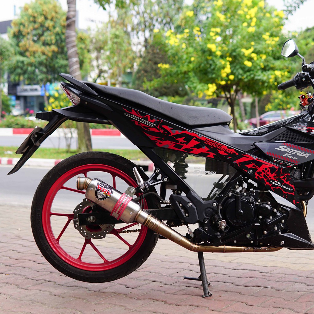 Pô WRX Oval K1  màu inox