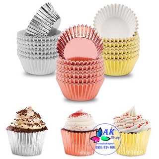 SET 100 CHÉN GIẤY MUFFIN 4.8 NHŨ KIM ( 2400.134)