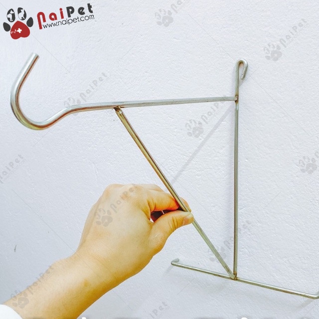 Móc Inox Cao Cấp Chữ A Móc Treo Lồng Chim