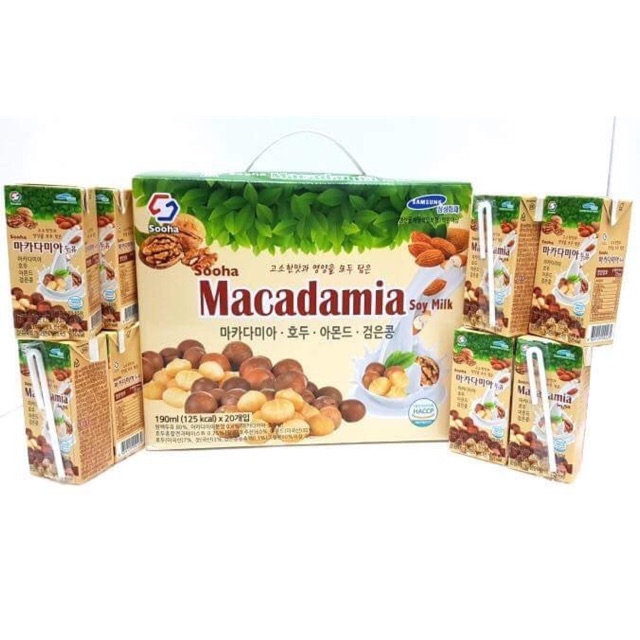 Sữa hạt Macca óc chó