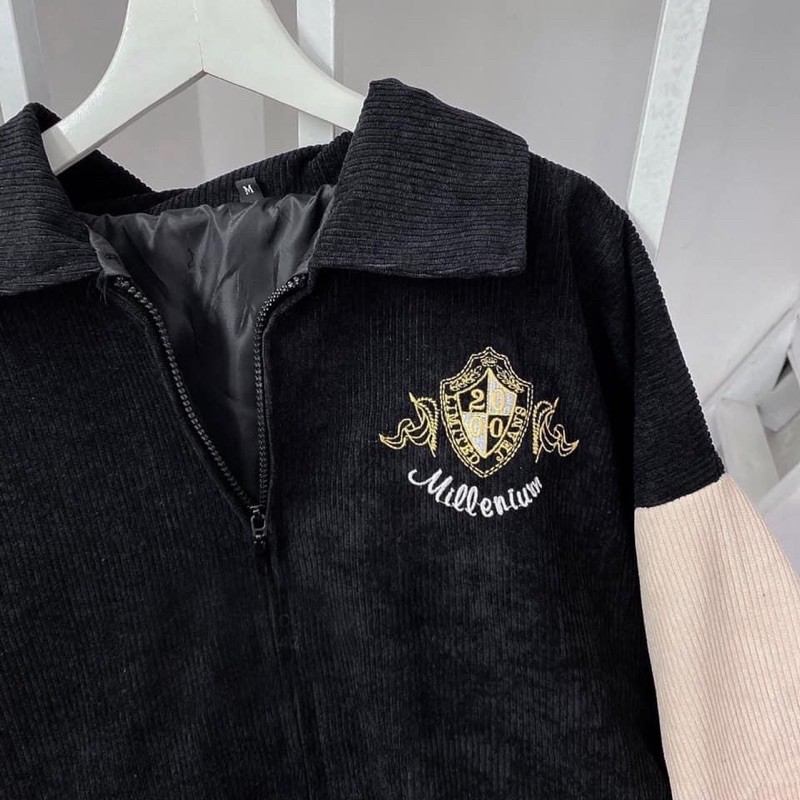 ÁO KHOÁC BOMBER VIỀN MILLENIUM 2000 | BigBuy360 - bigbuy360.vn
