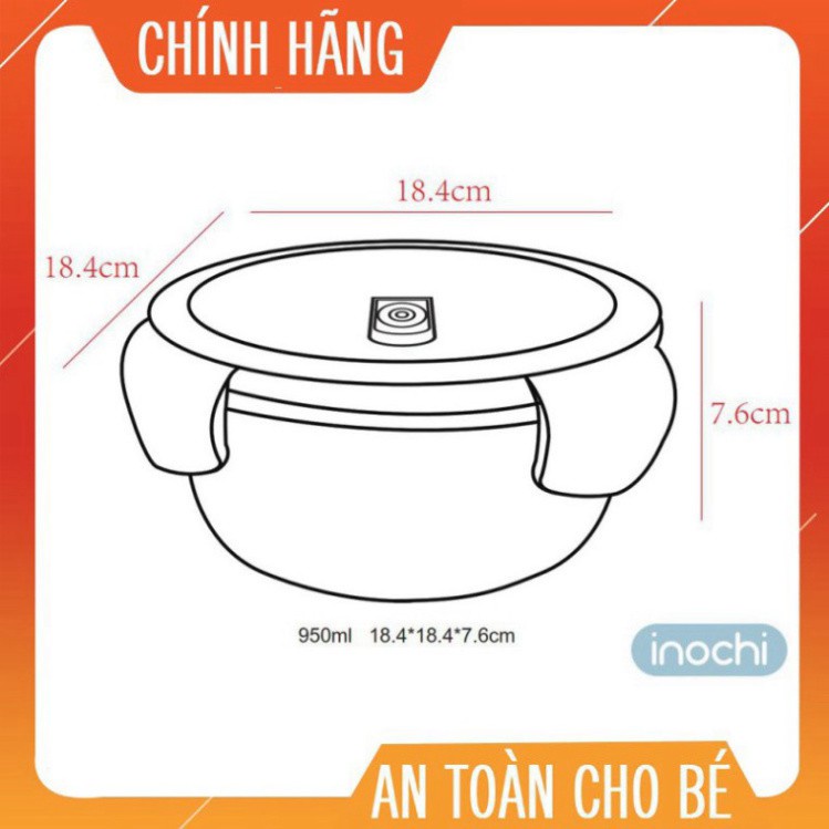 Hộp Thuỷ Tinh Tròn Nikko 400, 620, 950ml