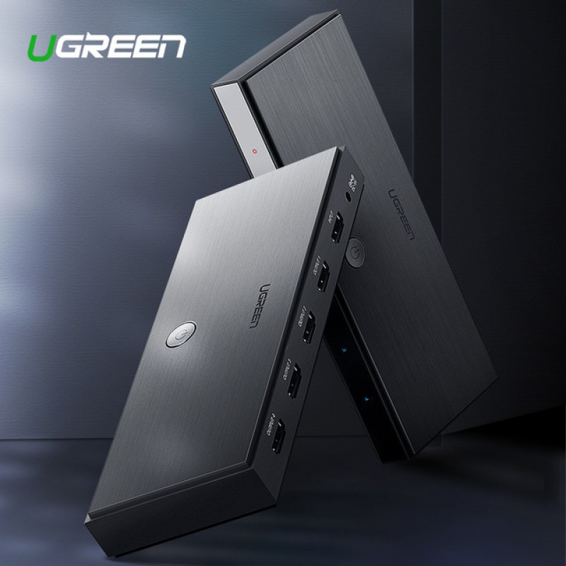 Bộ chia HDMI 1 ra 4 chuẩn 2.0 4K@60Hz Ugreen 50708 - Hàng Chính Hãng