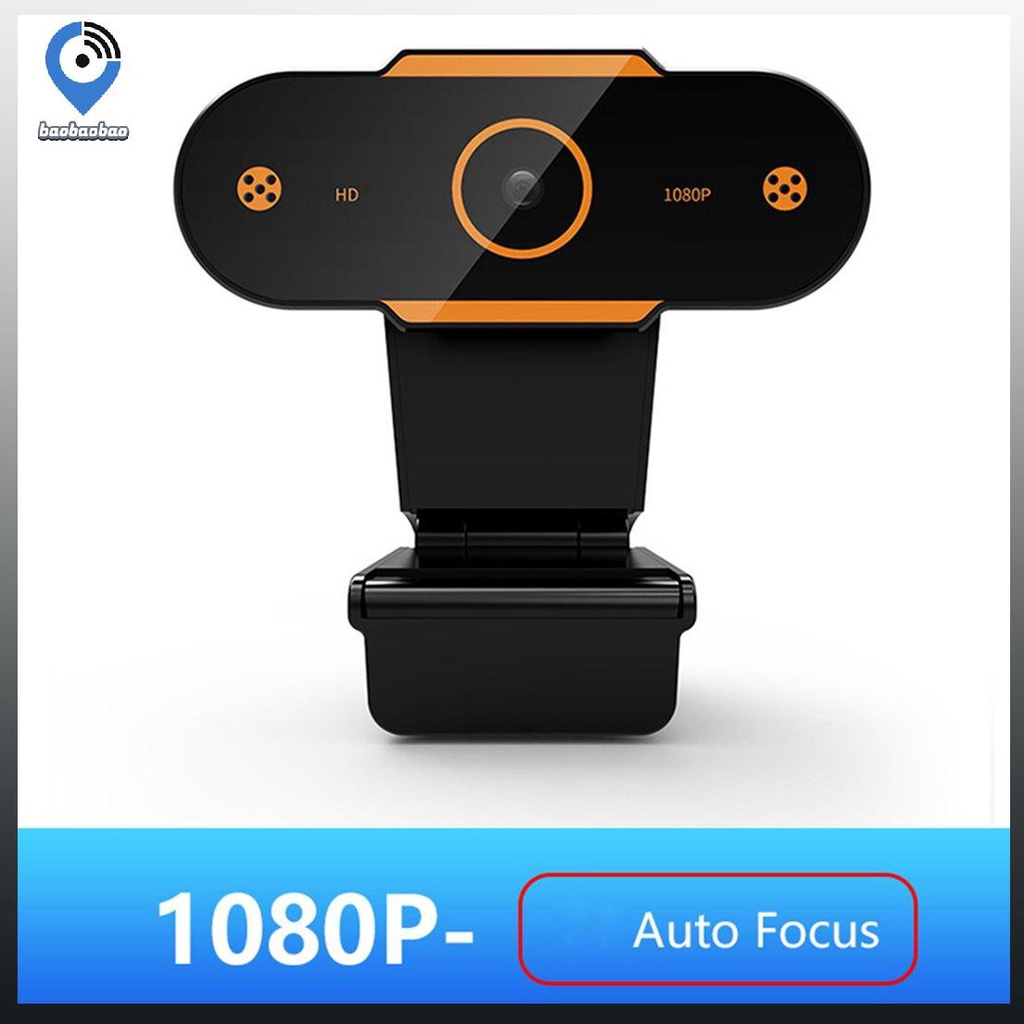 Webcam Hd Tùy Chỉnh Kèm Mic Có Thể Xoay Vòng Tiện Dụng Cho Livestream | BigBuy360 - bigbuy360.vn