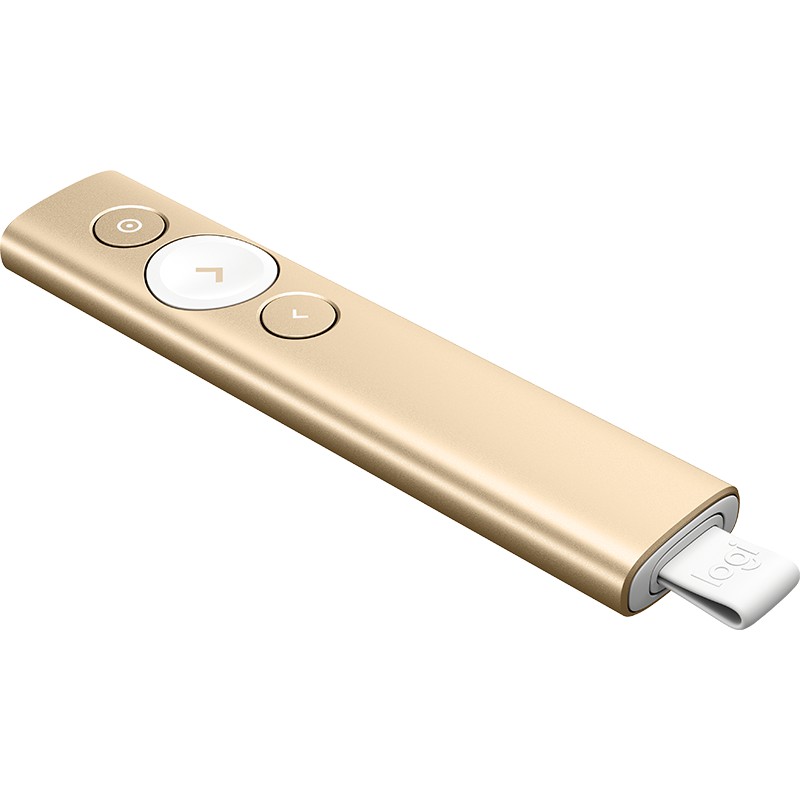 Thiết bị thuyết trình LOGITECH Spotlight Wireless Presenter Màu Gold