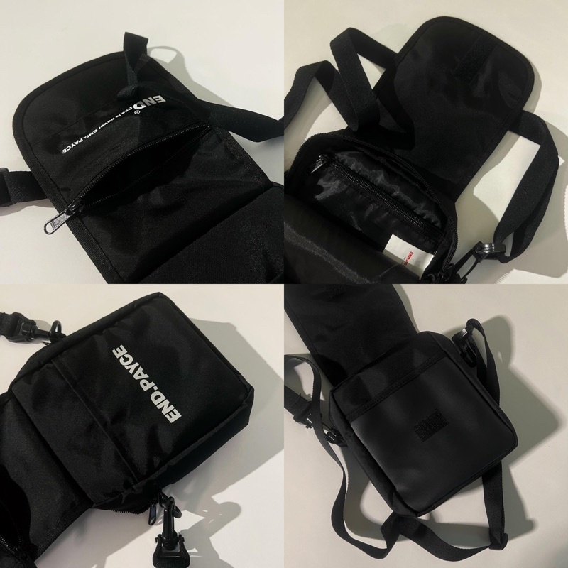 Túi đeo chéo end.payce® LOGO MINI SHOULDER BAG/ BLACK