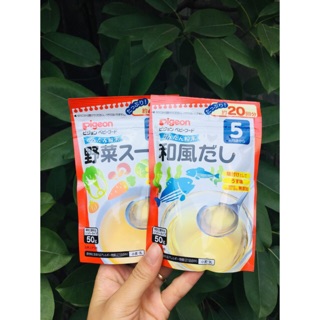 Bột dashi pigeon 50gr cho bé date12.2022