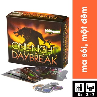 Bộ Bài Ma Sói One Night DayBreak -Chính Hãng BoardGameVn