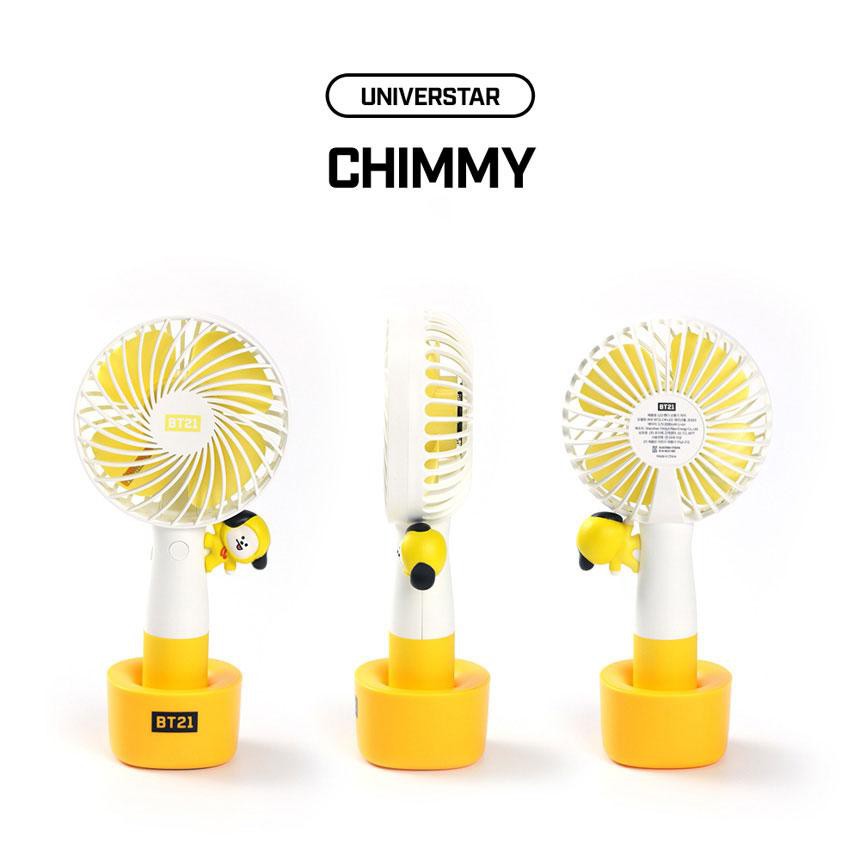 QUẠT CẦM TAY CÓ ĐÈN LED BT21 x ROYCHE LED | BigBuy360 - bigbuy360.vn