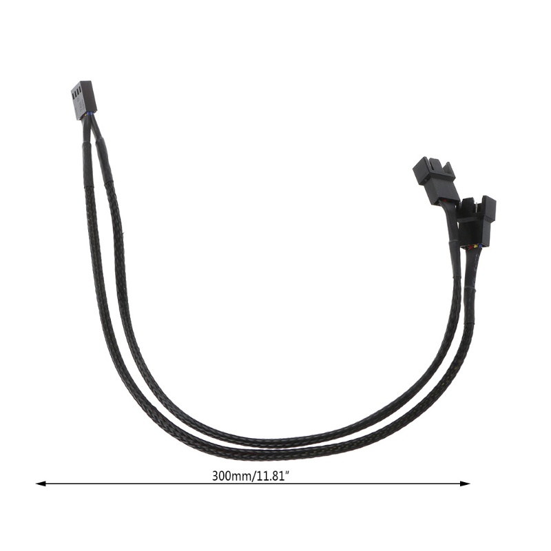 Cáp ChuyểN ĐổI Mở RộNg QuạT MáY TíNh 4 Pin 1 Sang 2 ATX