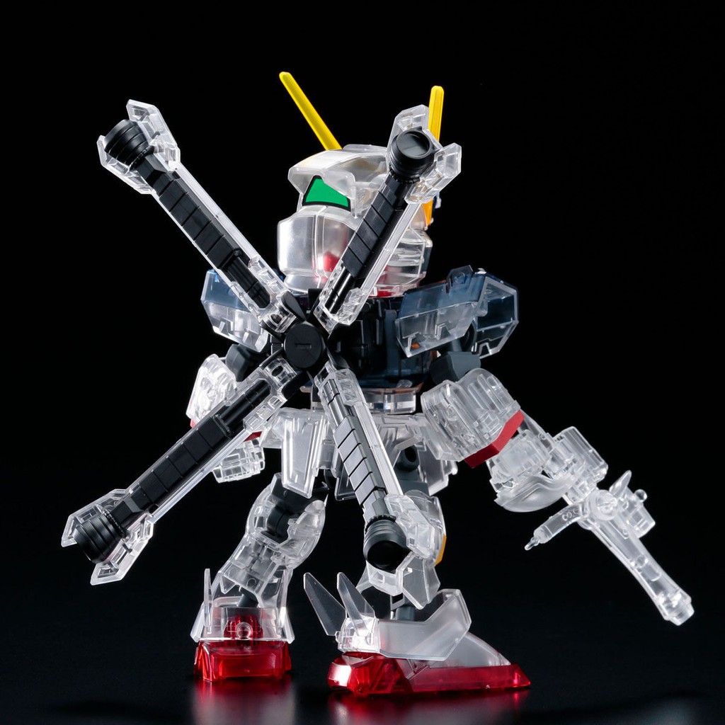 Mô Hình Gundam SD Crossbone X1 Clear Color P-Bandai SDCS Cross Silhouette Đồ Chơi Lắp Ráp Anime Nhật